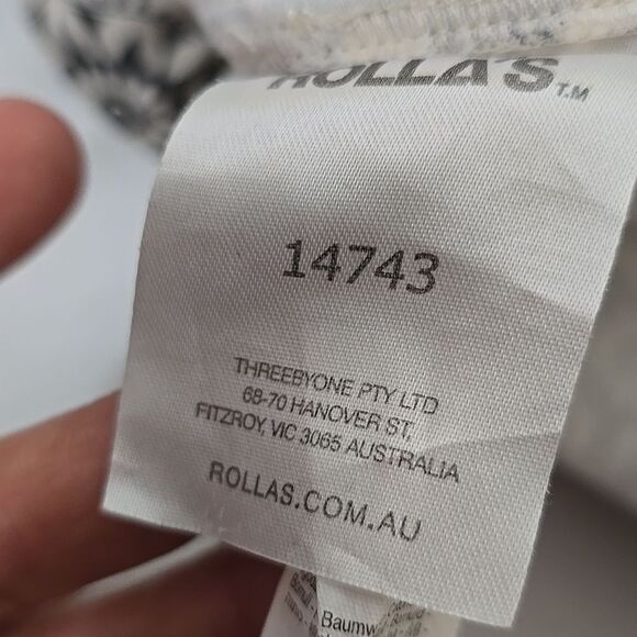 Rolla's - PLAZA Womens Bootcut High Waist Cropped Pants Sz 8/S - Picture 11 of 12